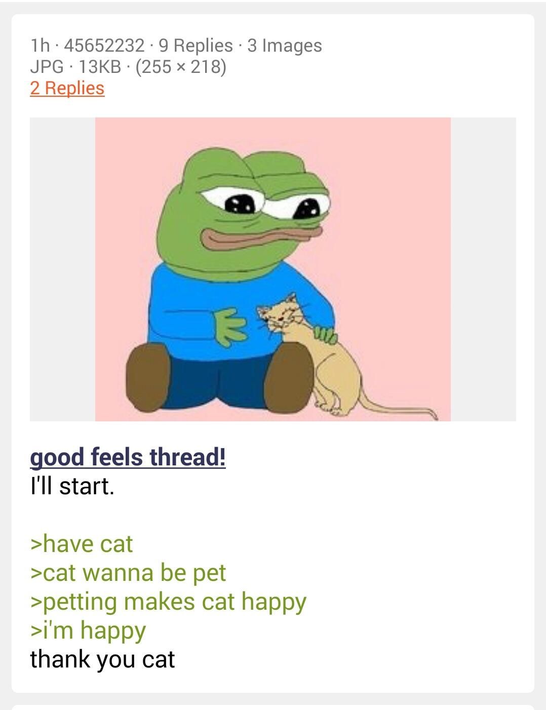 Anon is wholesome
