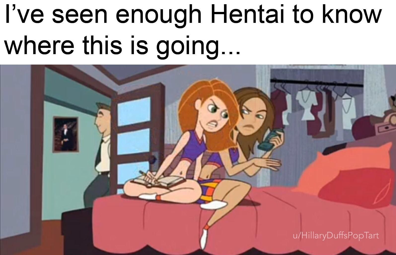 I've seen enough hentai to know where this is going