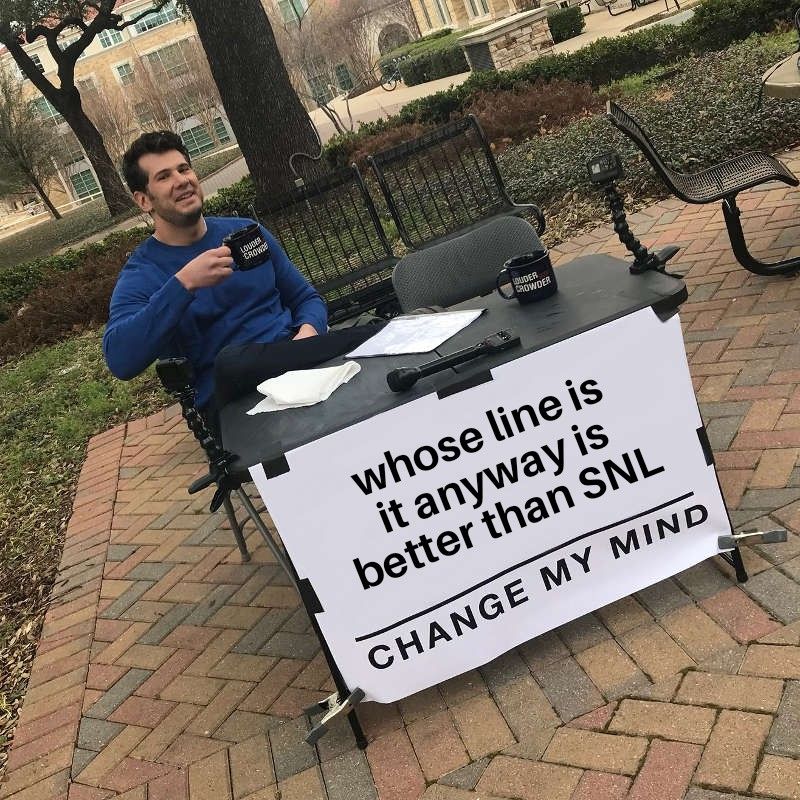 It has to be said