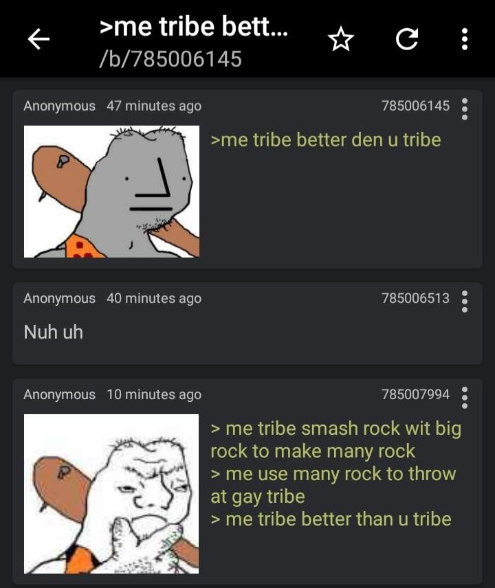 Anon is in a tribe