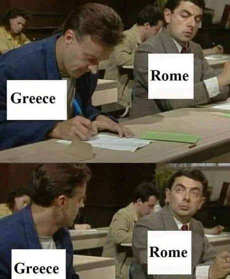 Greeks invented sex, romans just added women