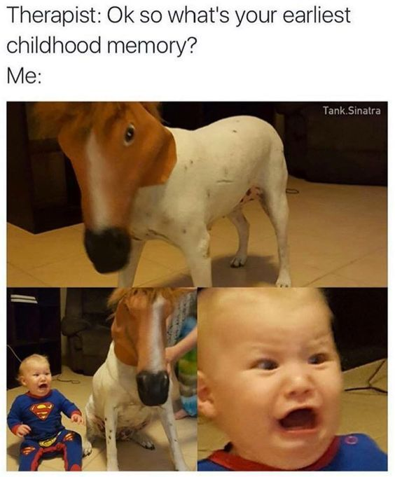 what's your earliest childhood memory?