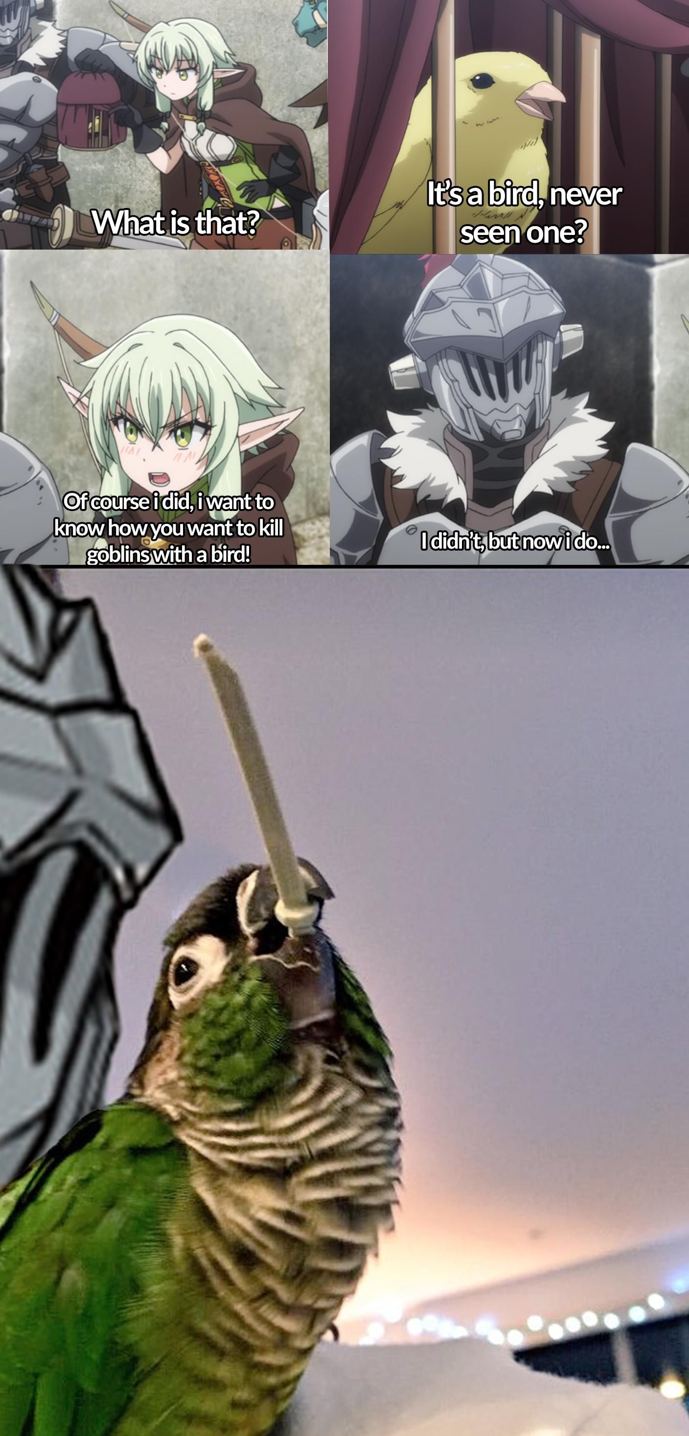 Killing two goblins with one bird