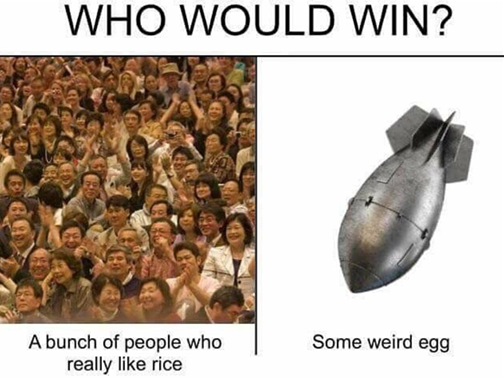 I prefer potatoes