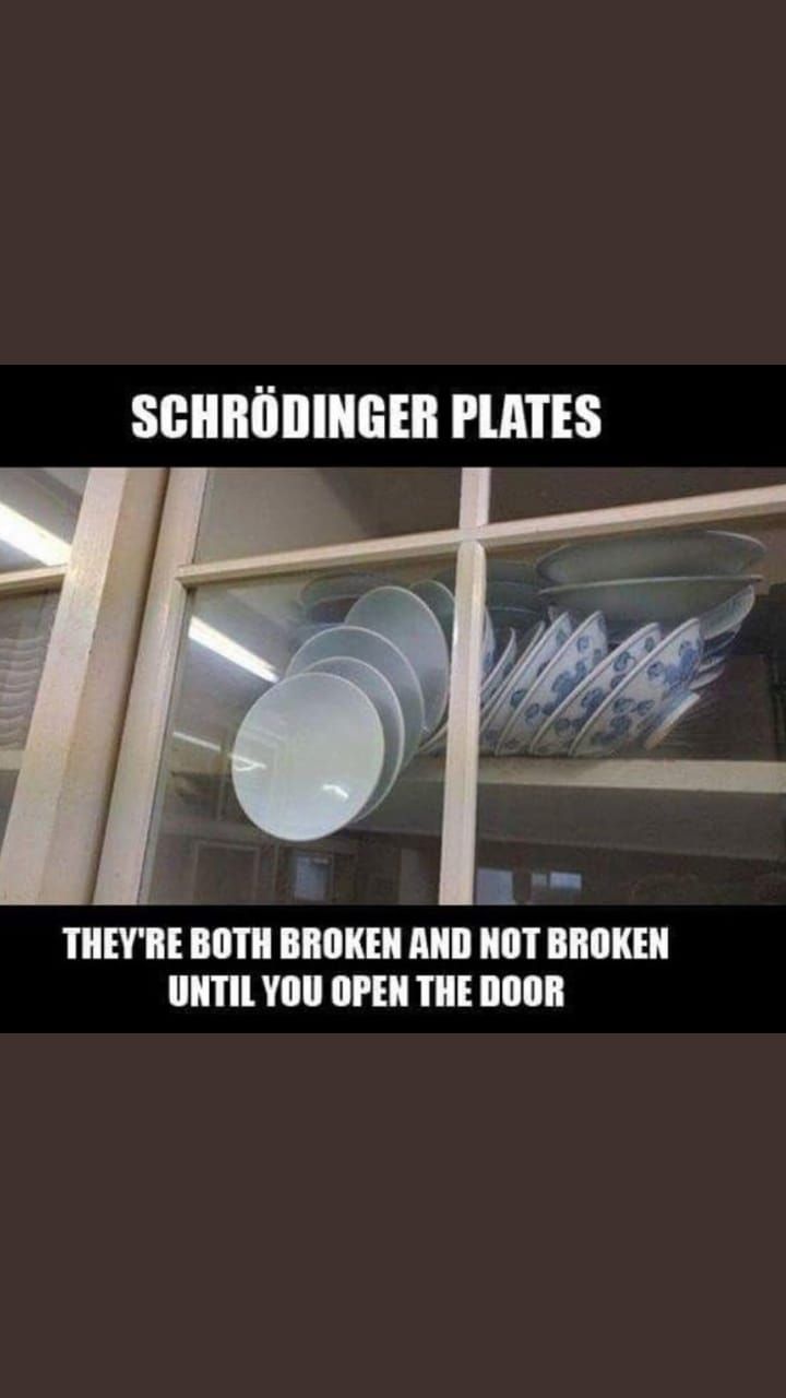 Schrodinger's plates