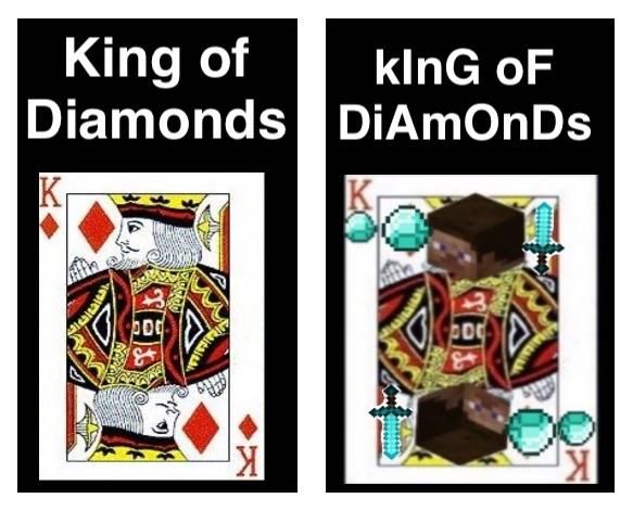 The king