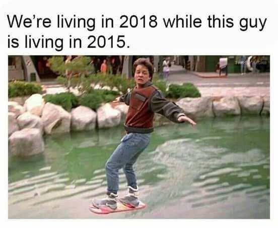 Marty McFly was ahead of our time.