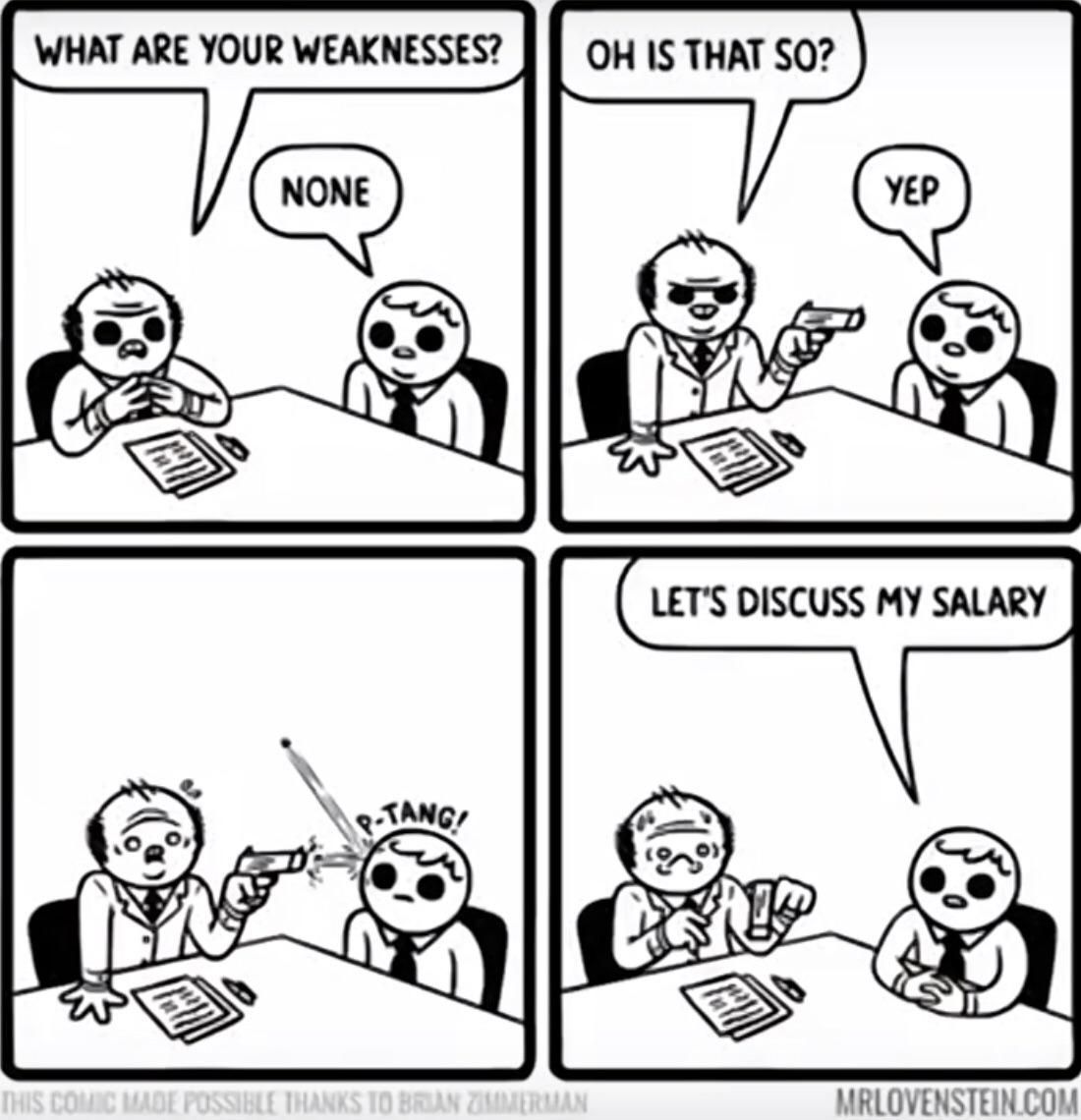 Yes I'd like to discuss my salary