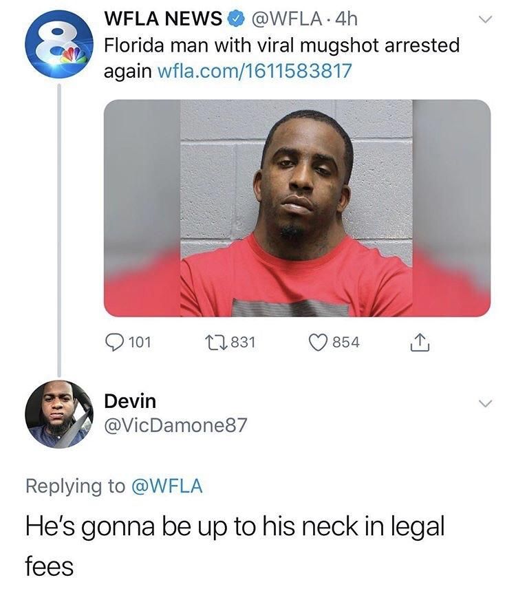 Florida man blessing us with another wave of memes
