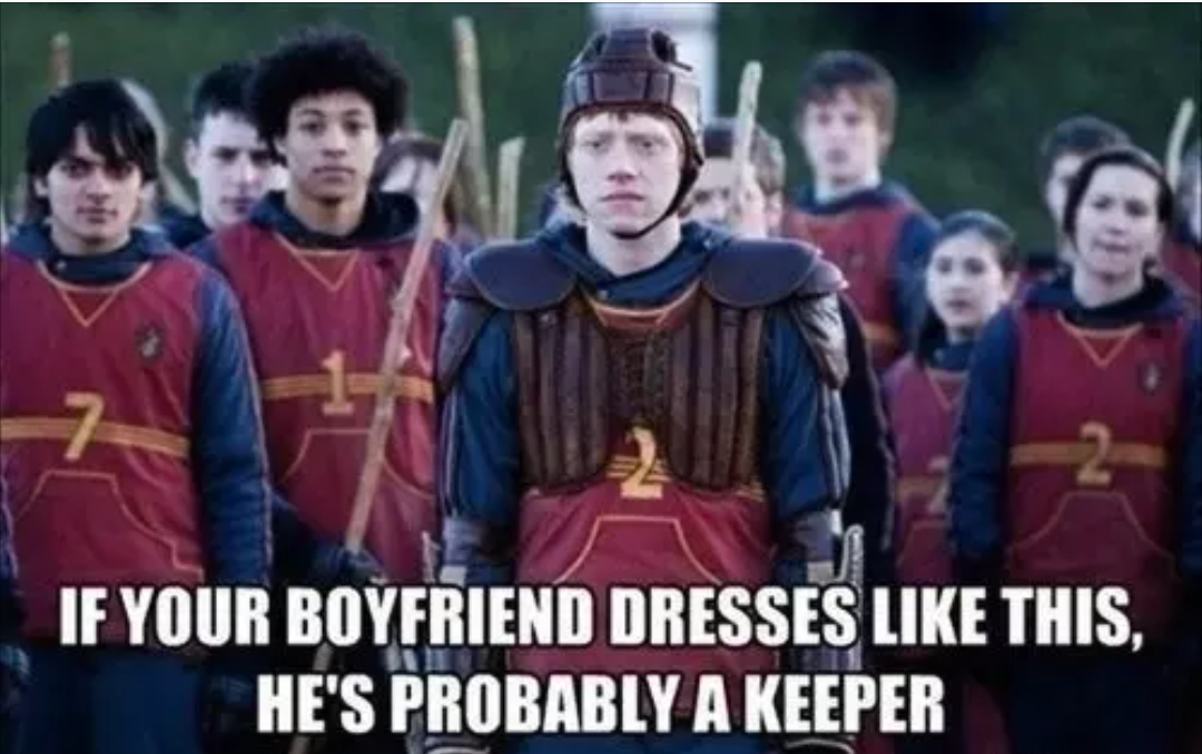 he's a keeper alright!