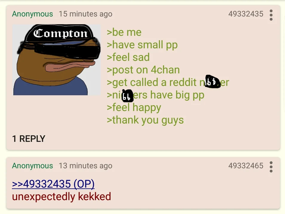 Anon has small pp