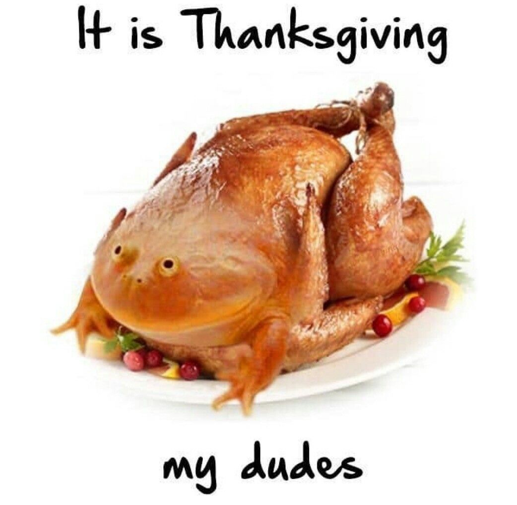 It's still Thanksgiving on the west coast so it counts