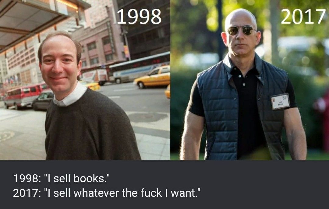 The CEO Of Amazon Has Bulked Up