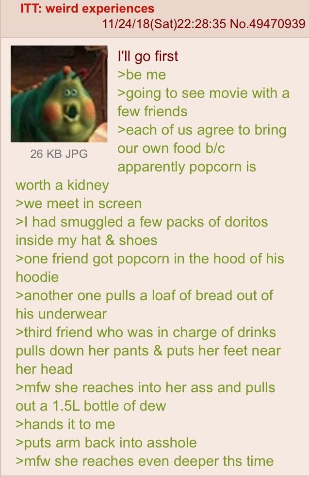 Anon at the cinema