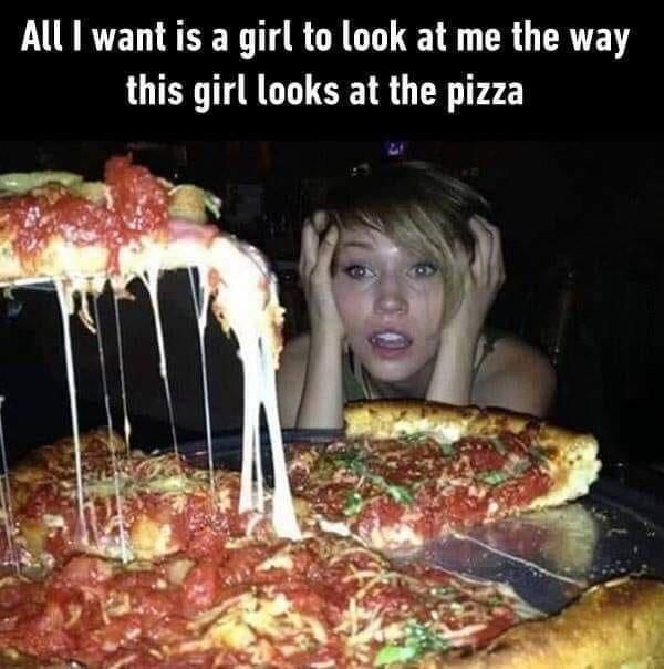 Pizza face