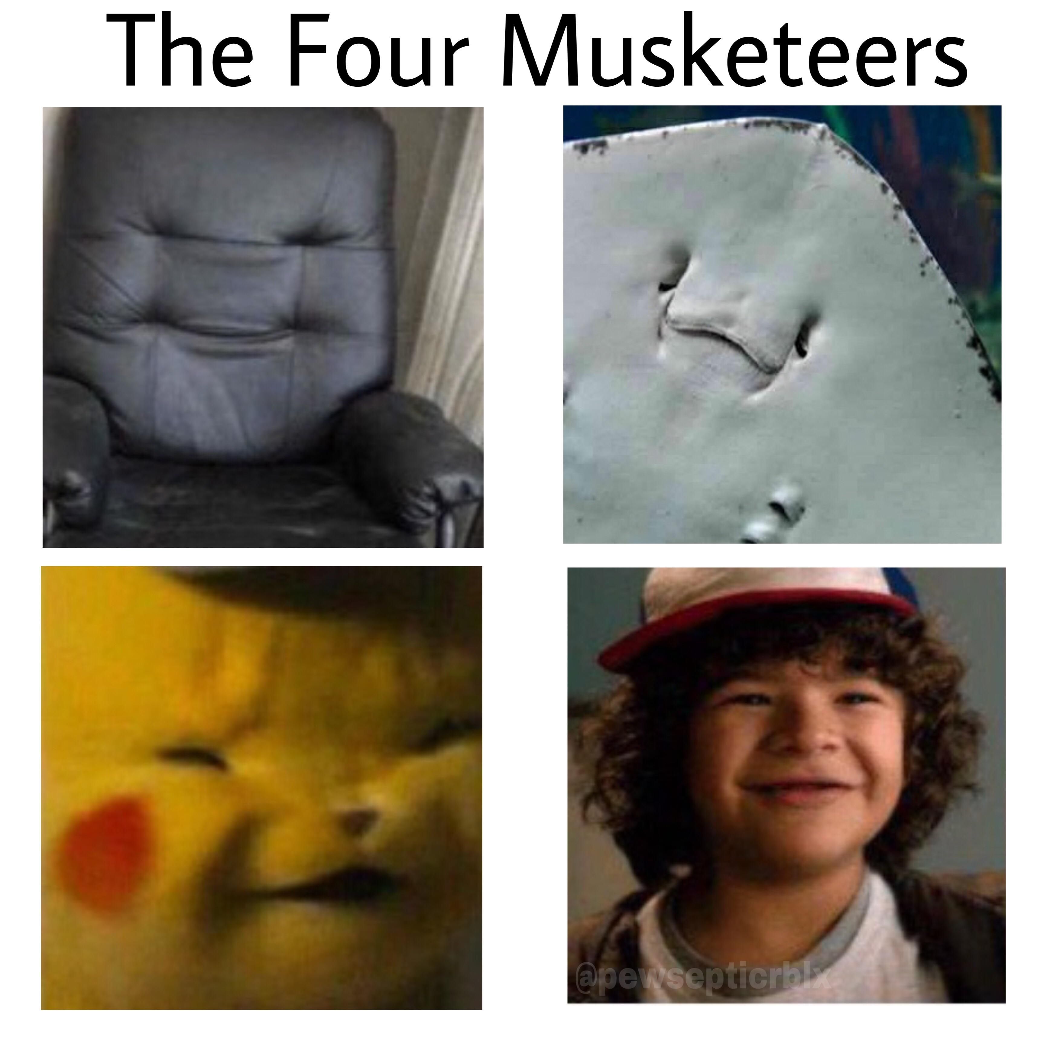The four musketeers