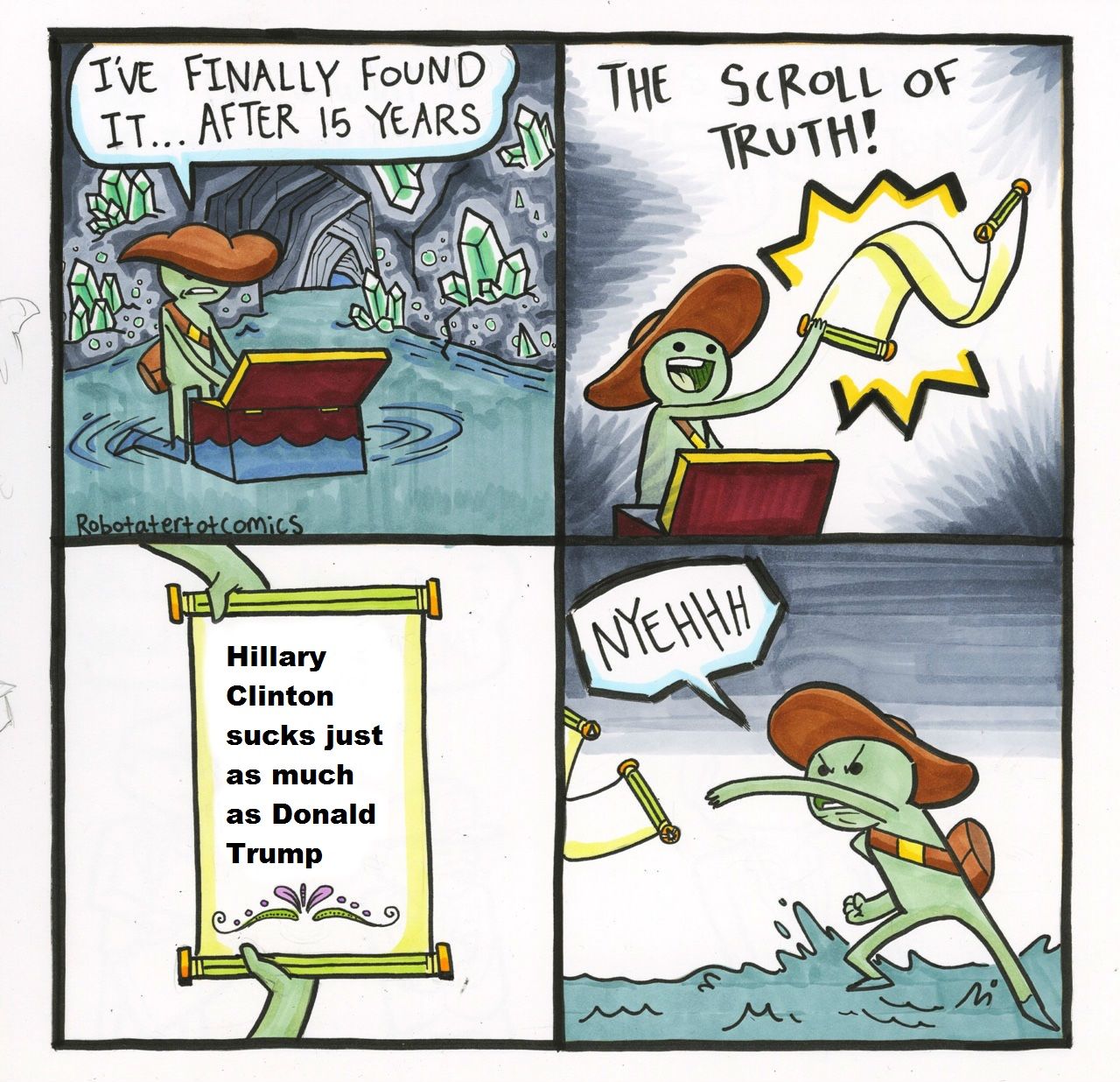 In other words, politics is stupid