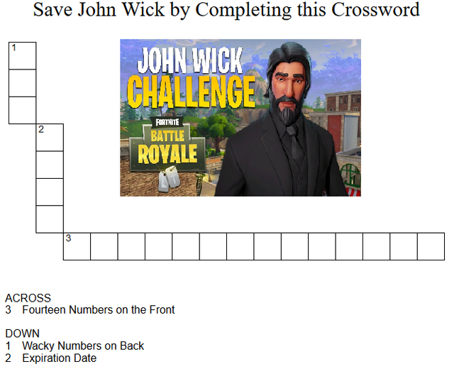 John Wick needs you