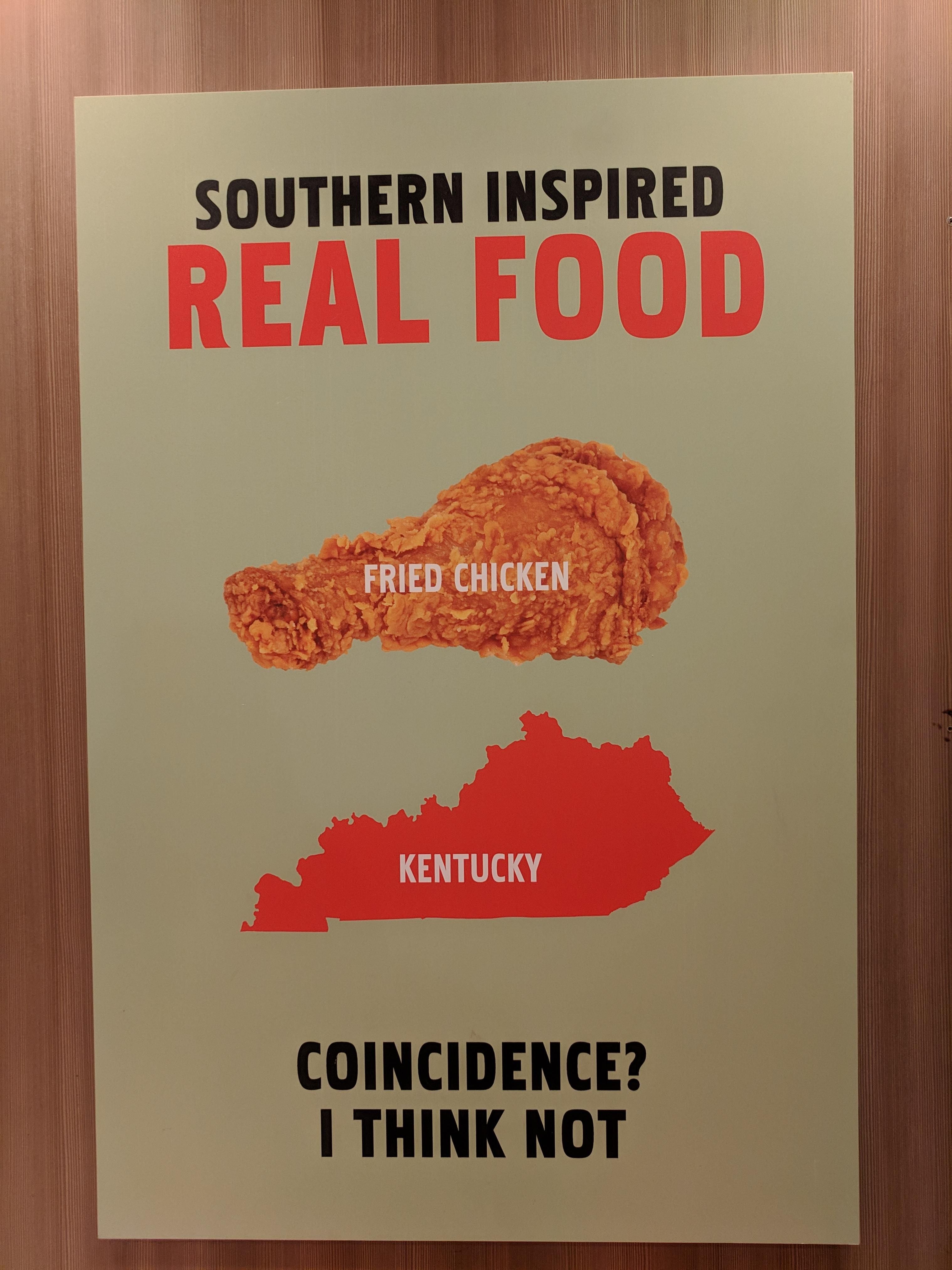 KFC gave me a chuckle this morning