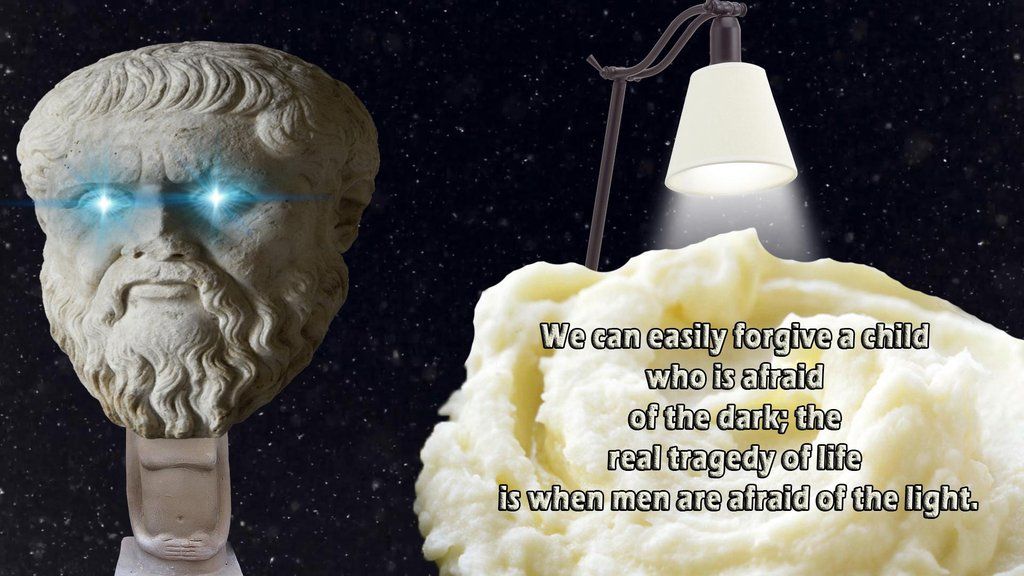 The light reveals all, even my bad complexion