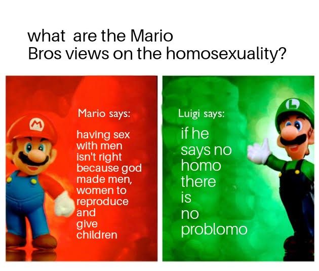 It's not gay so dive into the fray
