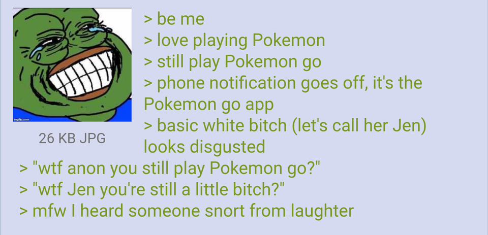 Anon knows what to say