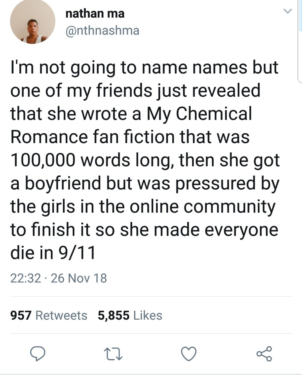Was that not how it happened?