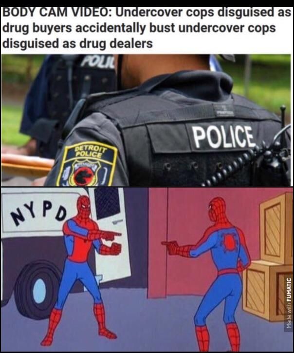 Only difference is that it was Detroit police