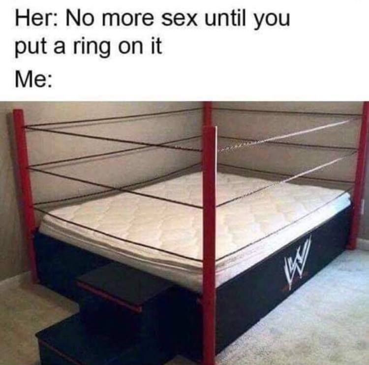 Ne more sex until you put a ring on it
