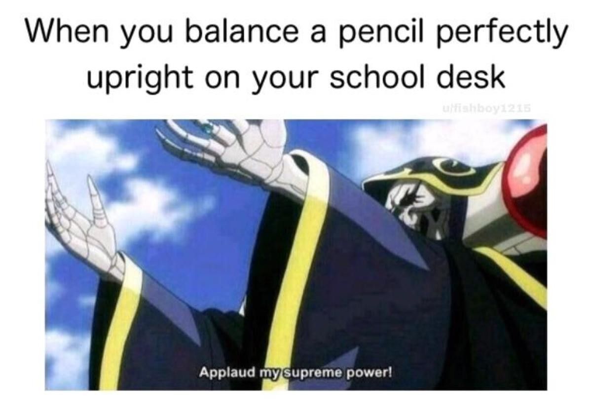 *pencil falls over*