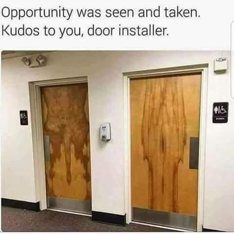 It’s a door