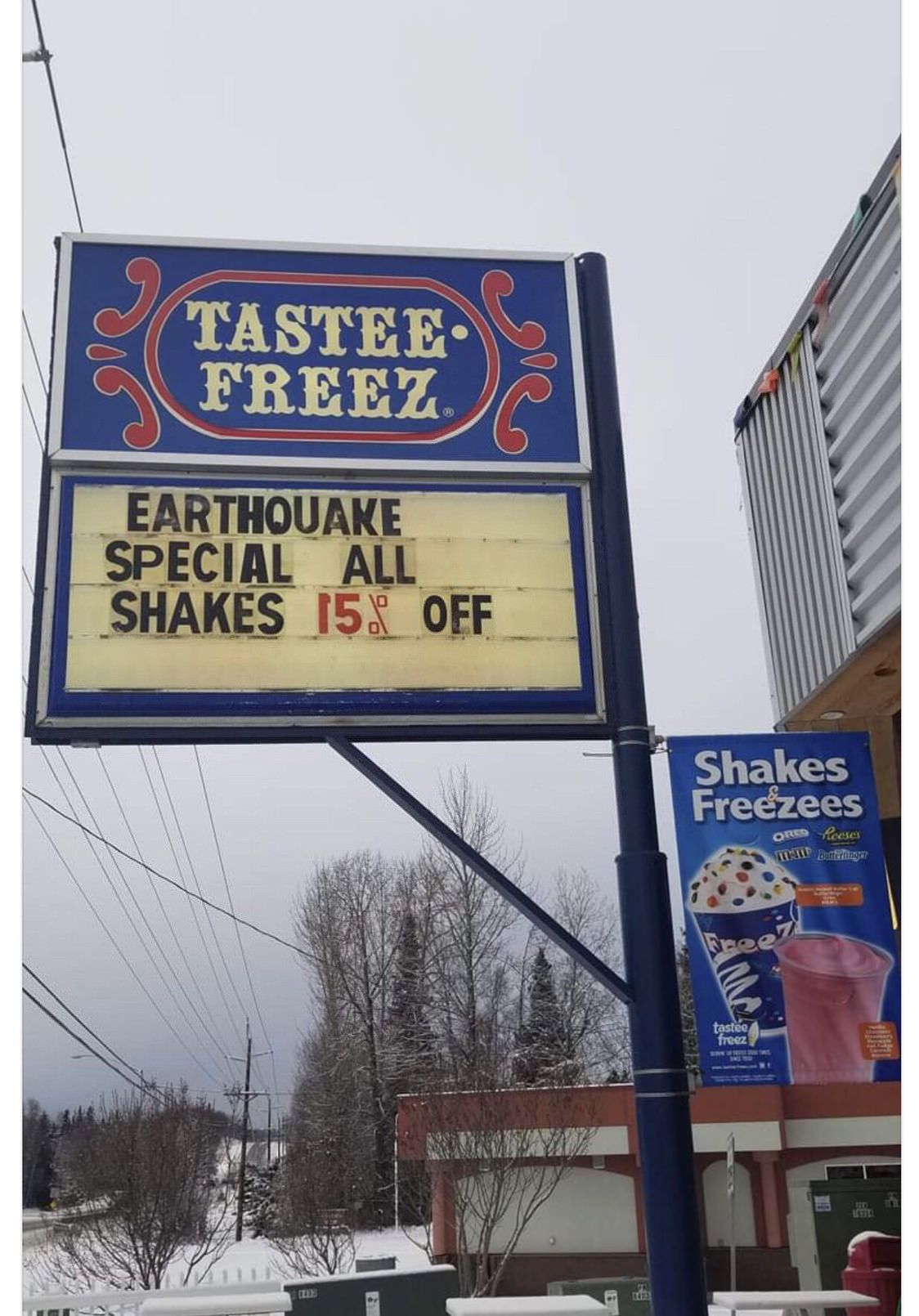 Tastee Freez in Anchorage today.