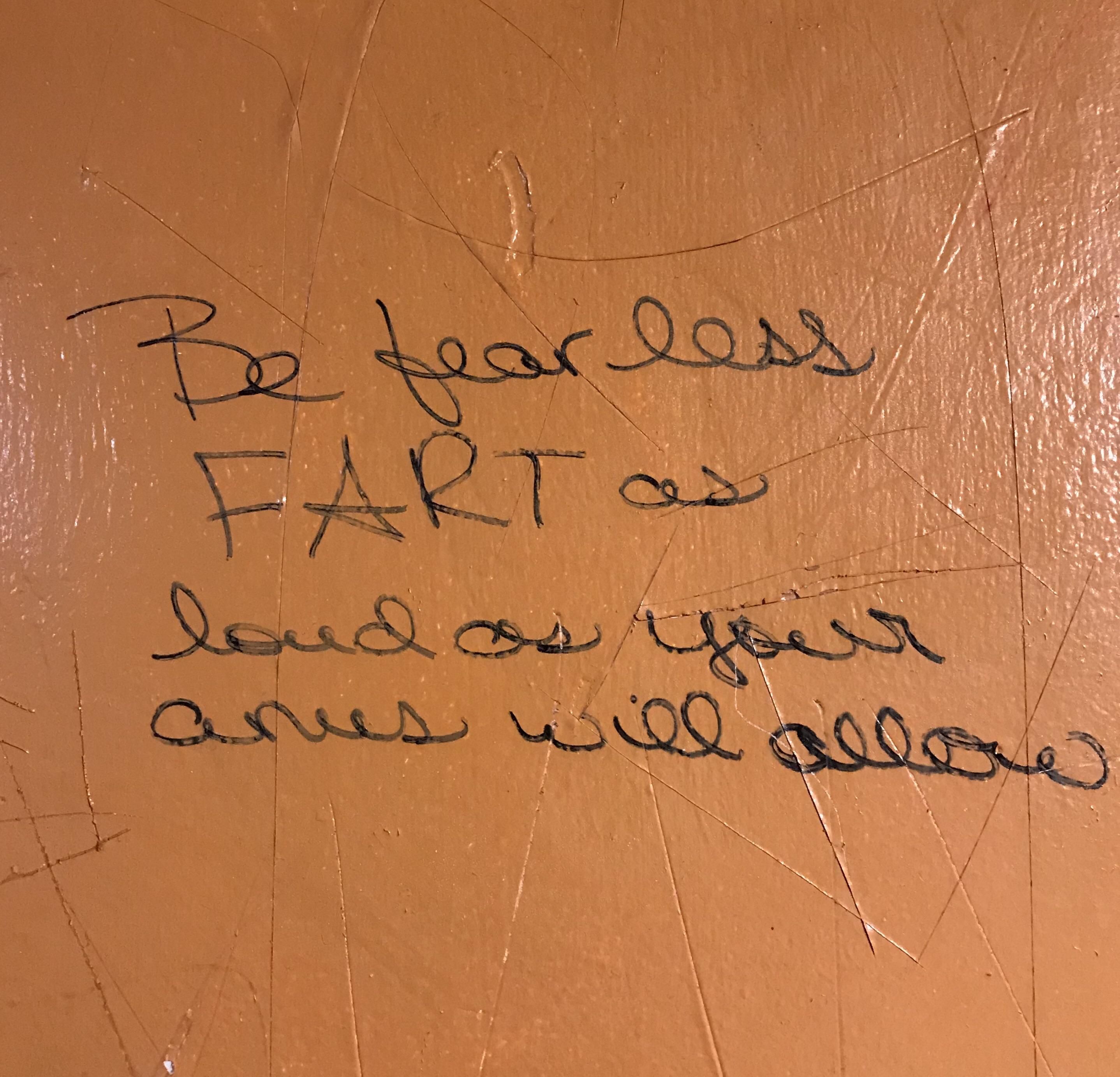 Random Bathroom Wisdom