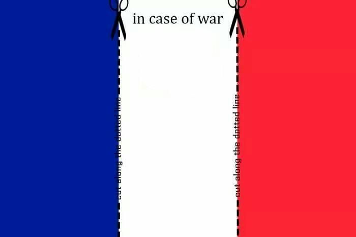 Liberte! Egalite! Lachete!