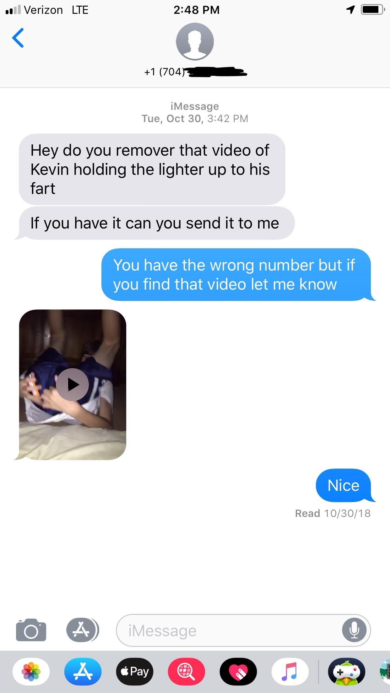 Friend got an interesting text a little while ago