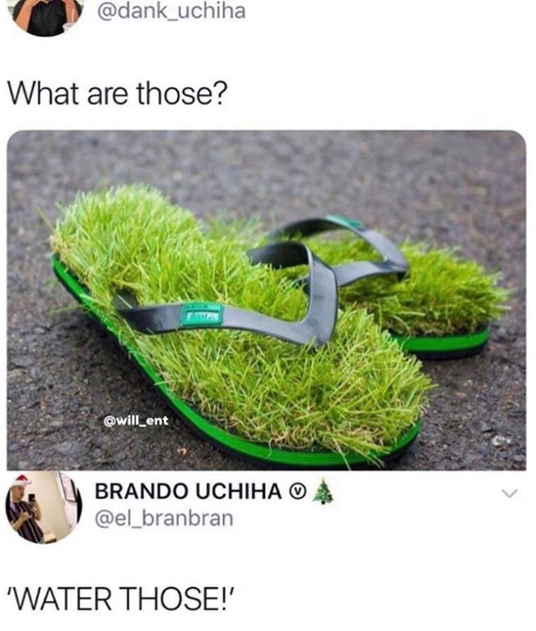 Grass thongs