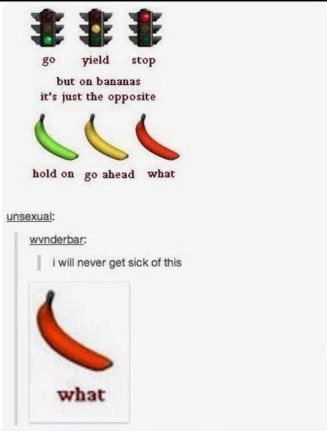 I must find a red banana