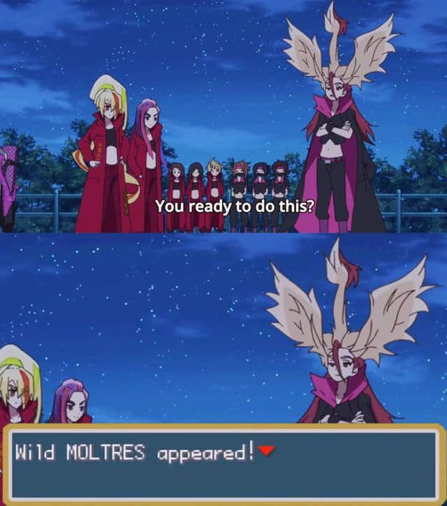 Anime sometimes go a bit over the top with hairs