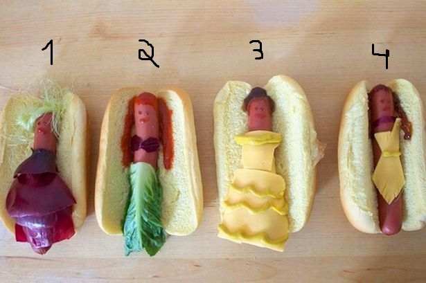 Which type of sausage princess you are feeling like today?