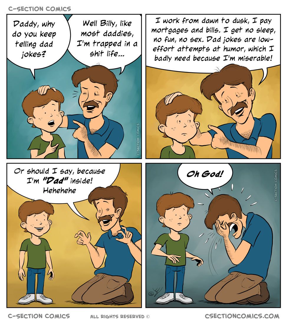 The truth about dad jokes