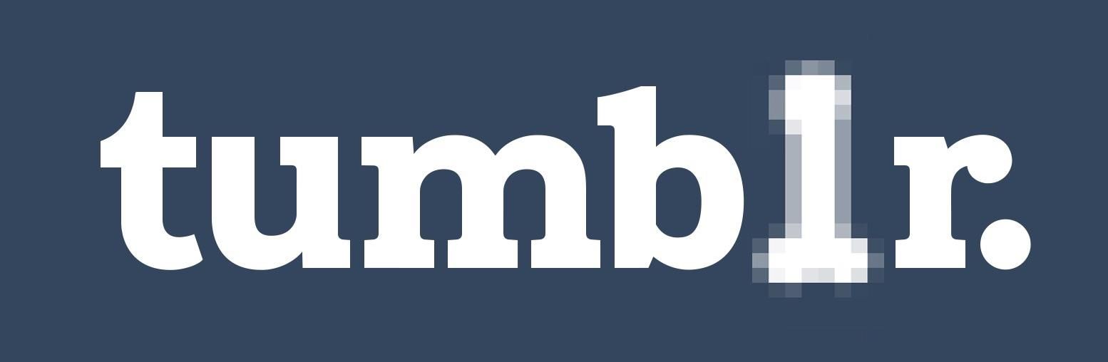 Designed a new logo for Tumblr.