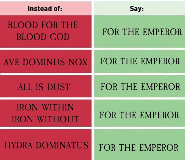 FOR THE EMPEROR