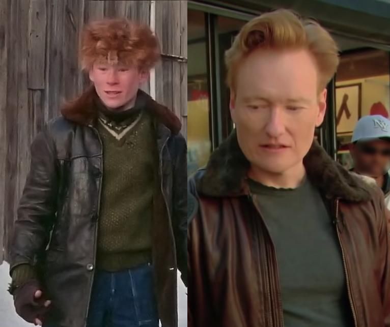 Conan O'Brian looks like a grown up Skut Farkus