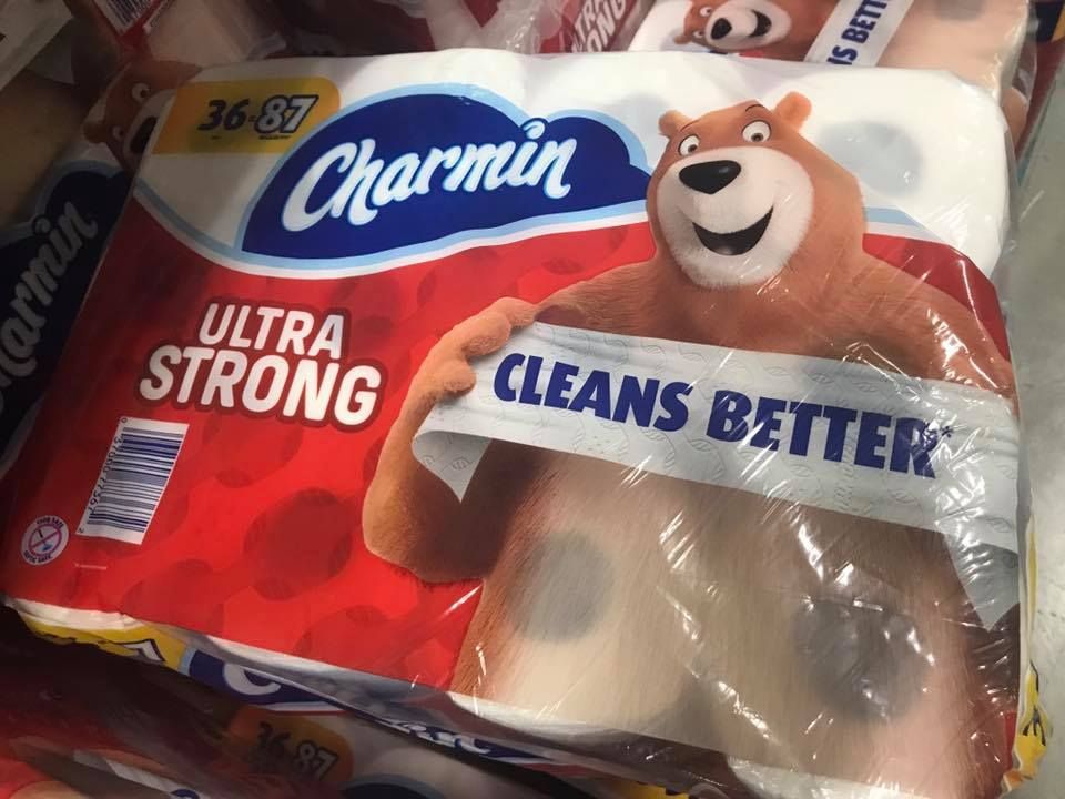 Charmin Topless Bears at BJ's