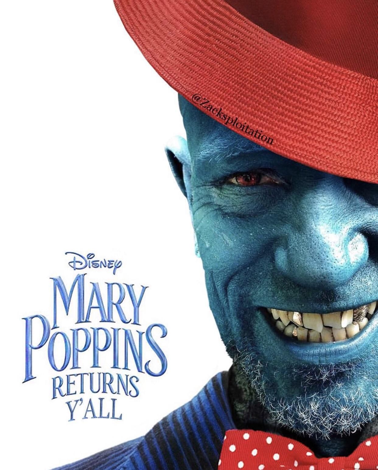In Mary poppins y’all