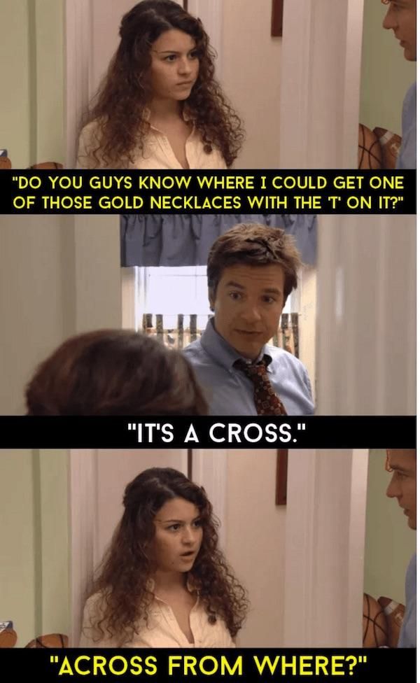 That gold necklaces with the “T” on it are really cool