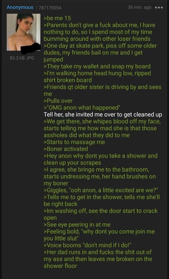 Anon gets c0cky