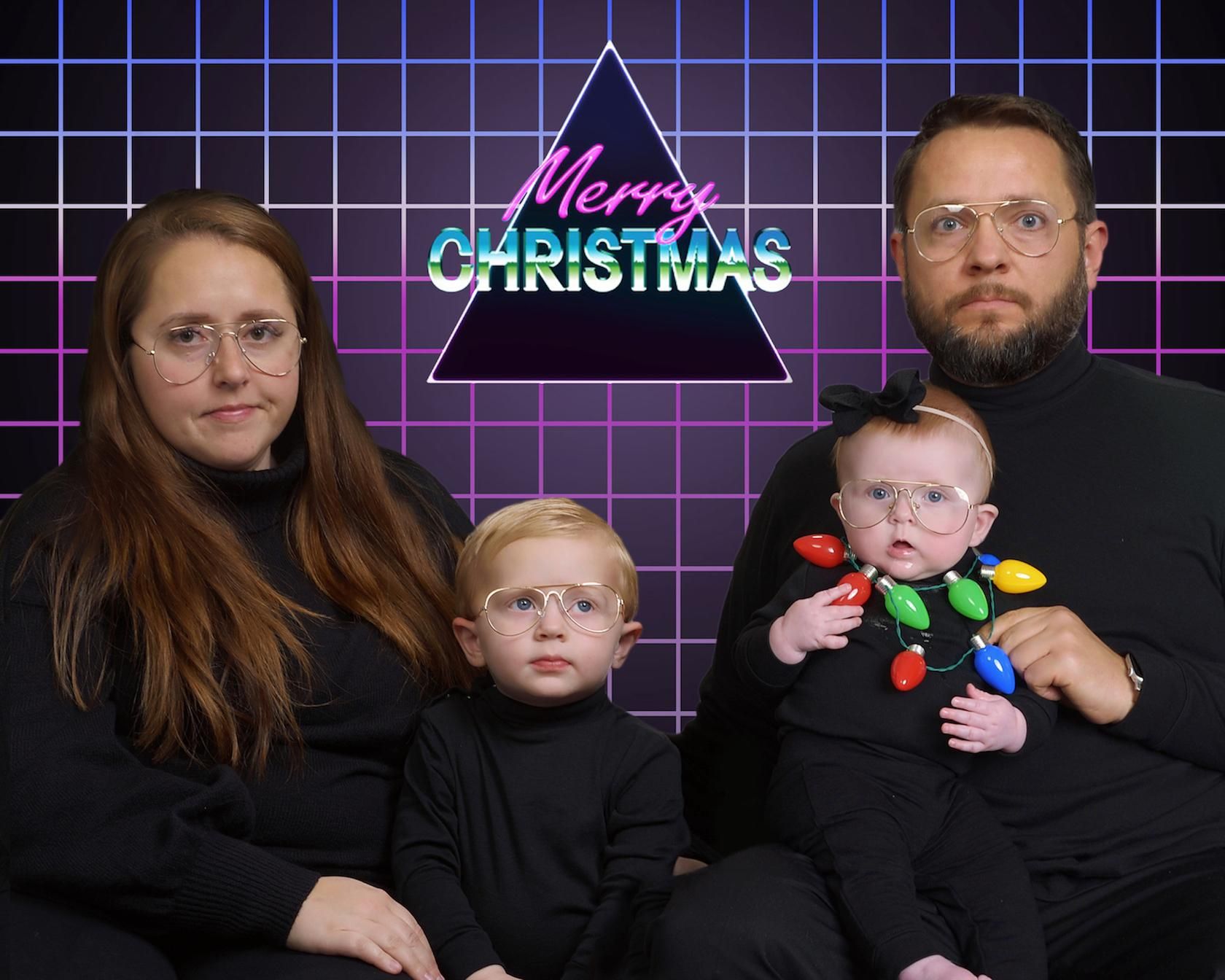 Did our Christmas Card in 10 minutes at JCPenney