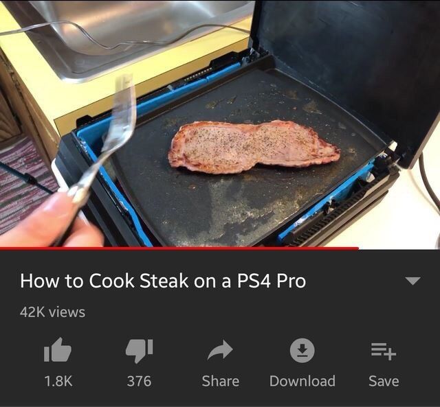 Society doesn't approve of proper cooking