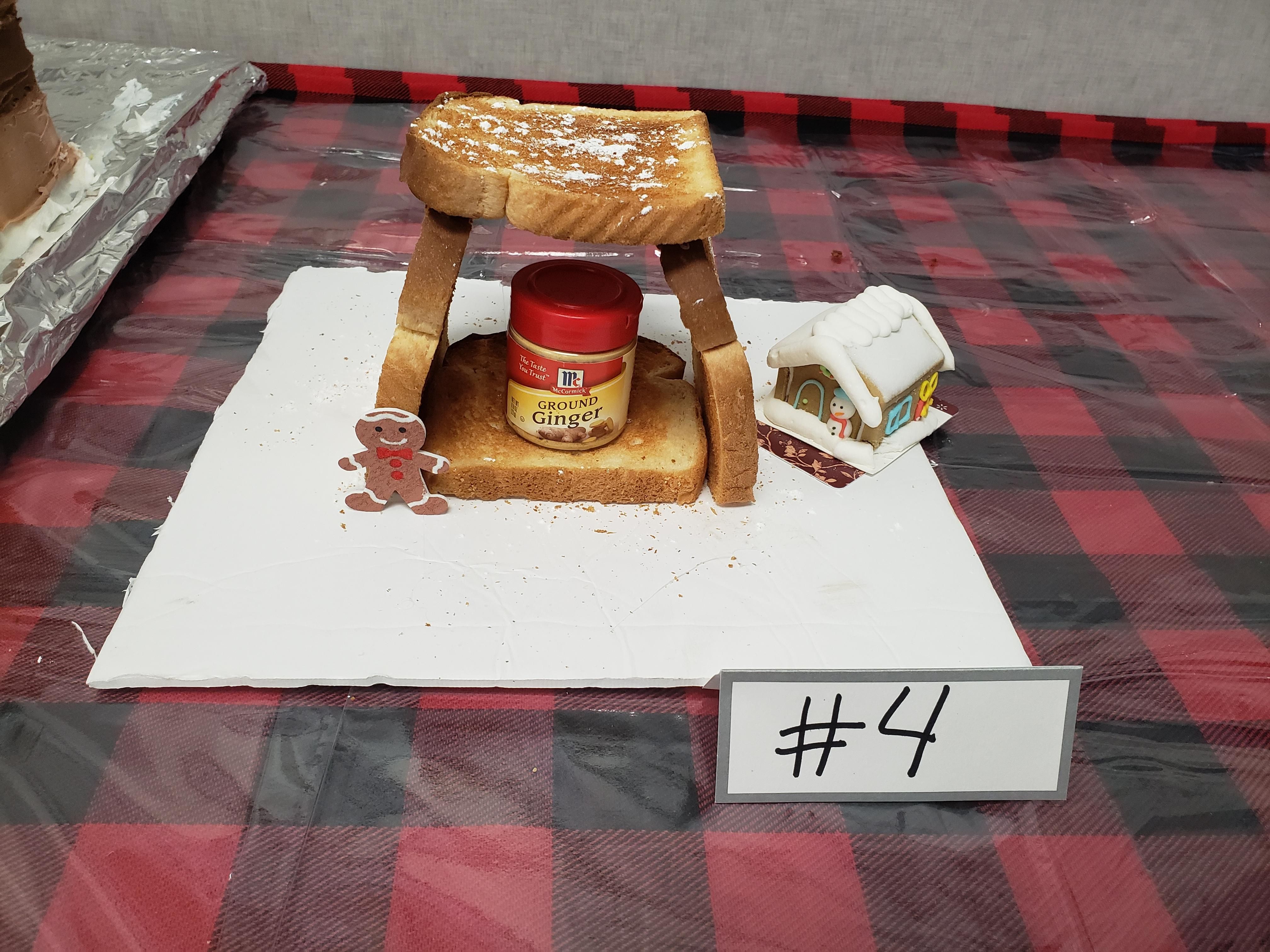 Had a Gingerbread House Competition at work.